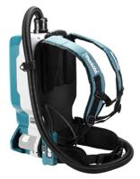 Makita DVC665ZU Accu Rugstofzuiger AWS 2x18V Basic Body - thumbnail