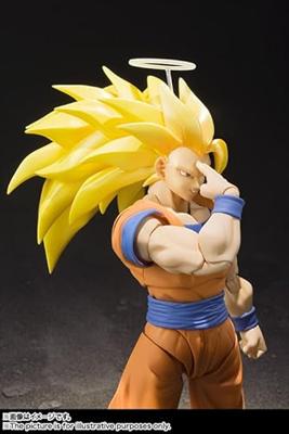Dragon Ball Z S.H. Figuarts Action Figure SSJ 3 Son Goku 16 cm