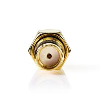 Nedis CSGP02111GD SMA-adapter | SMA-stekker (omgekeerde poling) - SMA-aansluiting | 2 stuks | goud - thumbnail