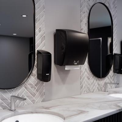 Zeepdispenser Katrin 1000ml zwart 77397