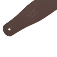 Levys Leathers M26-BRN lederen gitaarband, bruin - thumbnail