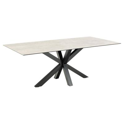 Bendt Eettafel 'Line' Keramiek, 200 x 100cm, kleur Grijs Bendt Eettafel 'Line' Keramiek, 200 x 100cm, kleur Grijs