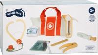 Dokterstas speelset voor kinderen small foot rood - thumbnail