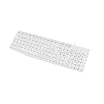 Toetsenbord Natec NAUTILUS SLIM Qwerty Spaans Toetsenbord Natec NAUTILUS SLIM Qwerty Spaans