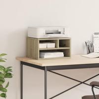 Printerkastje 40x32x22,5 cm bewerkt hout sonoma eikenkleurig - thumbnail