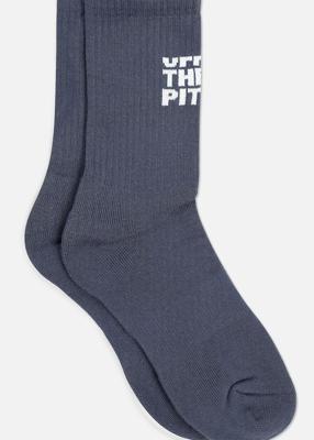 Off The Pitch Logo Sokken Heren Blauw - Maat 39/42 - Kleur: Blauw | Soccerfanshop