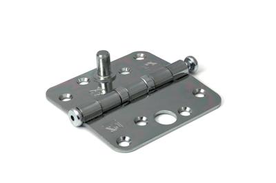 Dulimex Kogellagerscharnier ronde hoeken SKG**® 89x89 mm verzinkt