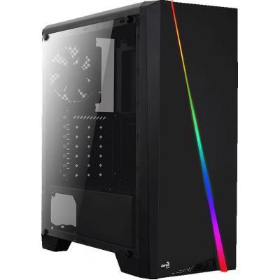 Aerocool Cylon Pro Tempered Glass Zwart