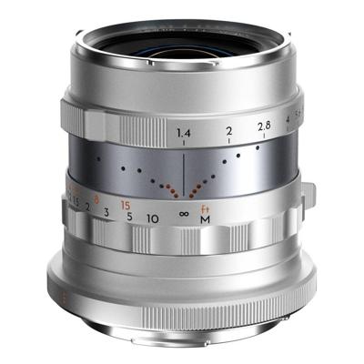 Thypoch Full-frame Simera 28mm F/1.4 voor Canon RF mount, zilver