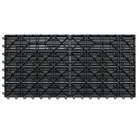 VidaXL Tegels 6 st 1m² 60x30 cm hkc grijs - thumbnail