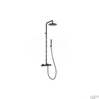 Wiesbaden Caral vrijstaande badmengkraan compleet mat zwart - thumbnail