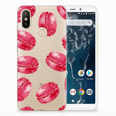 Xiaomi Mi A2 Siliconen Case Pink Macarons Xiaomi Mi A2 Siliconen Case Pink Macarons