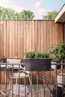 Elho green basics balcony grow set 55 living black - thumbnail