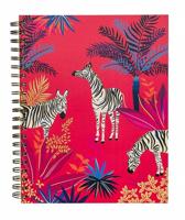 Blueprint Collections A4 notitieboek met tropische print - thumbnail