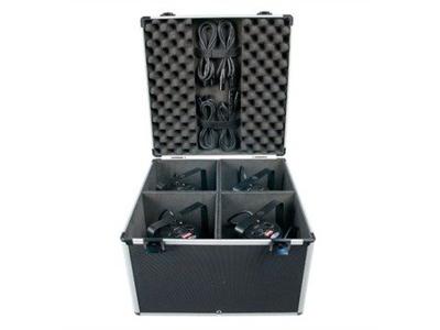 Showgear Showgear Case 4x LED Par 56
