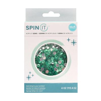 We R Makers • spin it rhinestone mint