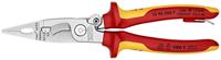 Knipex Elektro installatietang geïsoleerd | Meercomponenten-omhullingen | VDE-gekeurd | Geïntegreerde openingsveer - 13 96 200 T BK - thumbnail