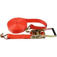 Berger & Schröter 60039 Spanband (tweedelig) Trekkracht (lc) vastbinden (enkel/direct): 2000 daN (l x b) 15 m x 50 mm Ratelinrichting - thumbnail