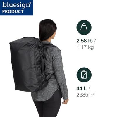 Osprey Transporter Squffel 44 Duffel Raven Black/Black 44L Osprey Transporter Squffel 44 Duffel Raven Black/Black 44L