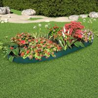 VidaXL Gazonranden 10 st 65x15 cm pp groen - thumbnail