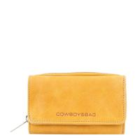 Cowboysbag leren portemonnee Purse Warkley geel - thumbnail