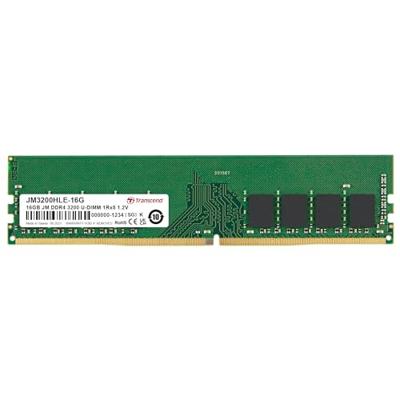 Transcend jm3200hle-32g jetram u-dimm, 32gb, ddr4, 3200 mhz, 2rx8, 2gx8, cl22, 1.2v