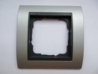 Gira Event Aluminium / Antraciet 1-voudig - thumbnail