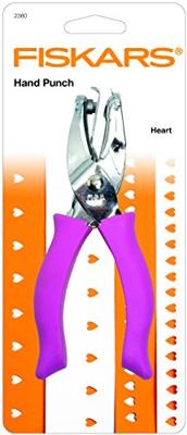 Fiskars handpons, hart, gatgrootte 5 mm, 1 stuk - thumbnail