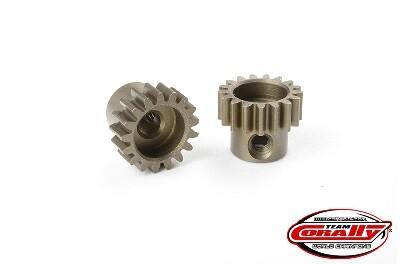 Team Corally - Mod 0.6 Pinion - Short - Hardened Steel - 17T - 3.17mm as