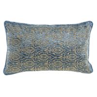 Kussen DKD Home Decor 8424001850396 Blauw Gouden 50 x 10 x 30 cm - thumbnail
