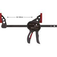 TOOLCRAFT 1669393 Set van 2 mini-eenhandklemmen 100 x 35 mm Spanbreedte (max.):100 mm Afmeting, lengte: 191 mm Afm. werkbereik:35 mm - thumbnail