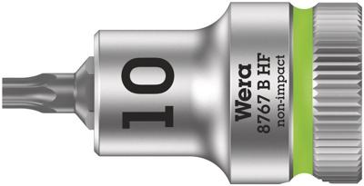 Wera 8767 B HF TORX® Zyklop Bitdop met 3/8"-aandrijving, met vasthoudfunctie, TX 10 x 35 mm - 1 stuk(s) - 05003059001