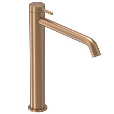 IVY Bond Wastafelmengkraan - opbouw - verhoogd - coldstart - Geborsteld mat koper PVD 6100205