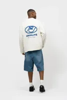 Equalité Arid Oversized Longsleeve Heren Gebroken Wit/Blauw - Maat XL - Kleur: Gebroken Wit | Soccerfanshop - thumbnail