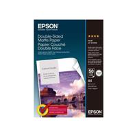 Epson Double-Sided Matte Paper C13S041569 Fotopapier DIN A4 178 g/m² 50 vellen Dubbelzijdig bedrukbaar, Mat - thumbnail