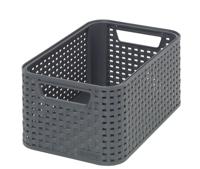 Curver Style opbergbox S antraciet - thumbnail