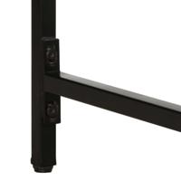 Eettafel 160x80x75 cm massief hout ruw mangohout - thumbnail