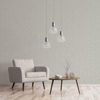 Noordwand Emporium Behang zilver en grijs DWP0233-02 - thumbnail