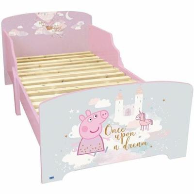 Leuk huis peppa varken droom verlicht met lattes box veer 140 x 70 cm