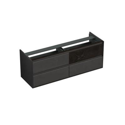 Onderkast Forzalaqua Reno 2.0 160x51x60 Cm 4 Lades Softclose Eiken Black Oiled Onderkast Forzalaqua Reno 2.0 160x51x60 Cm 4 Lades Softclose Eiken Black Oiled