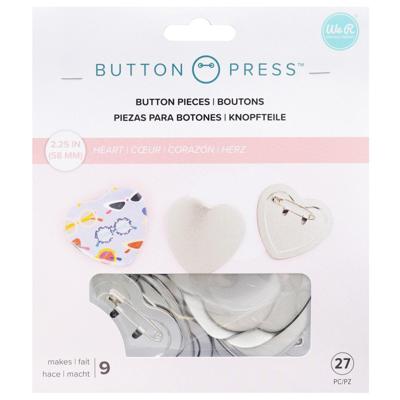 We R Makers • button press navulling hart ø58mm 9pcs