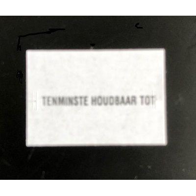 Etiket Sato 16x23mm Tenminste houdbaar t