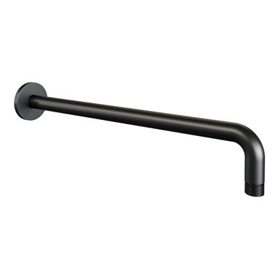 Muurarm gebogen - mat zwart - Brauer