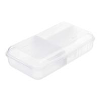 Rotho fun lunchbox met verdeelschotjes 1.7l transparant - thumbnail