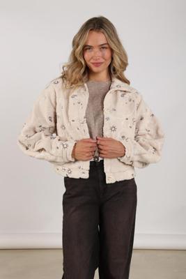 Nukus Milou Jacket Embroidery Nkf13018 Jackets 9 Sand