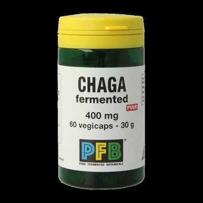 SNP Chaga fermented 400 mg puur 60 Vegetarische capsules