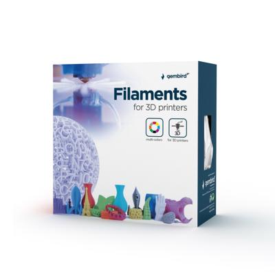 Gembird 3DP-PLA1.75GE-01-B 3D-printmateriaal Polymelkzuur Blauw 200 g