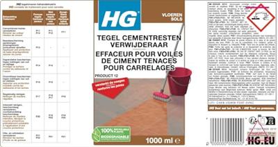 HG Tegel Cementrestenverwijderaar - 11182550