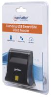 Manhattan 102025 USB-Smartcard/SIM Chipkaartlezer - thumbnail