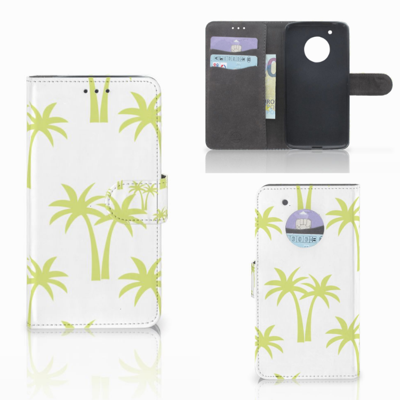 Motorola Moto G5 Plus Hoesje Palmtrees Motorola Moto G5 Plus Hoesje Palmtrees